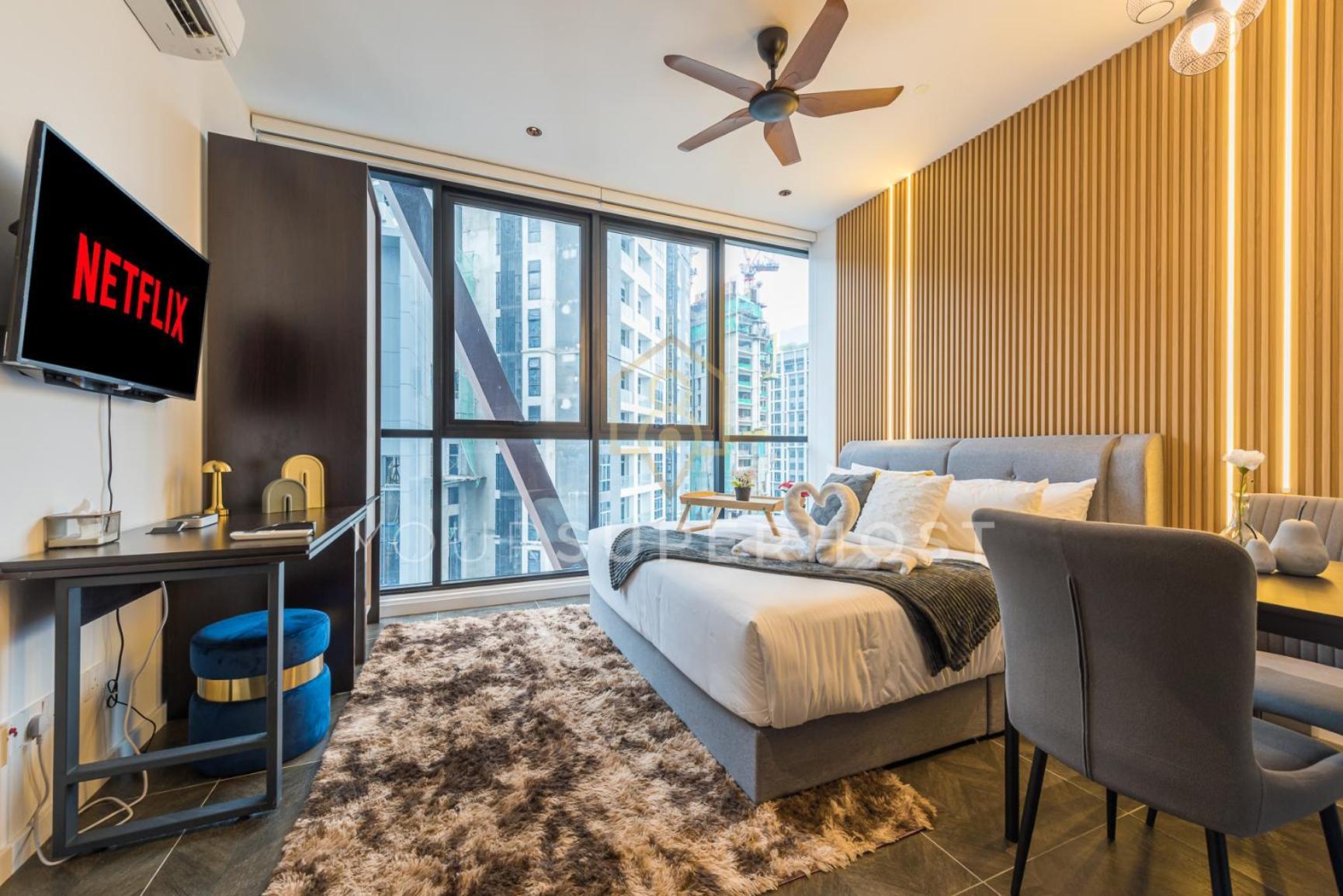 Scarletz Suites Near Klcc By Yoursuperhost Kuala Lumpur Habitación foto